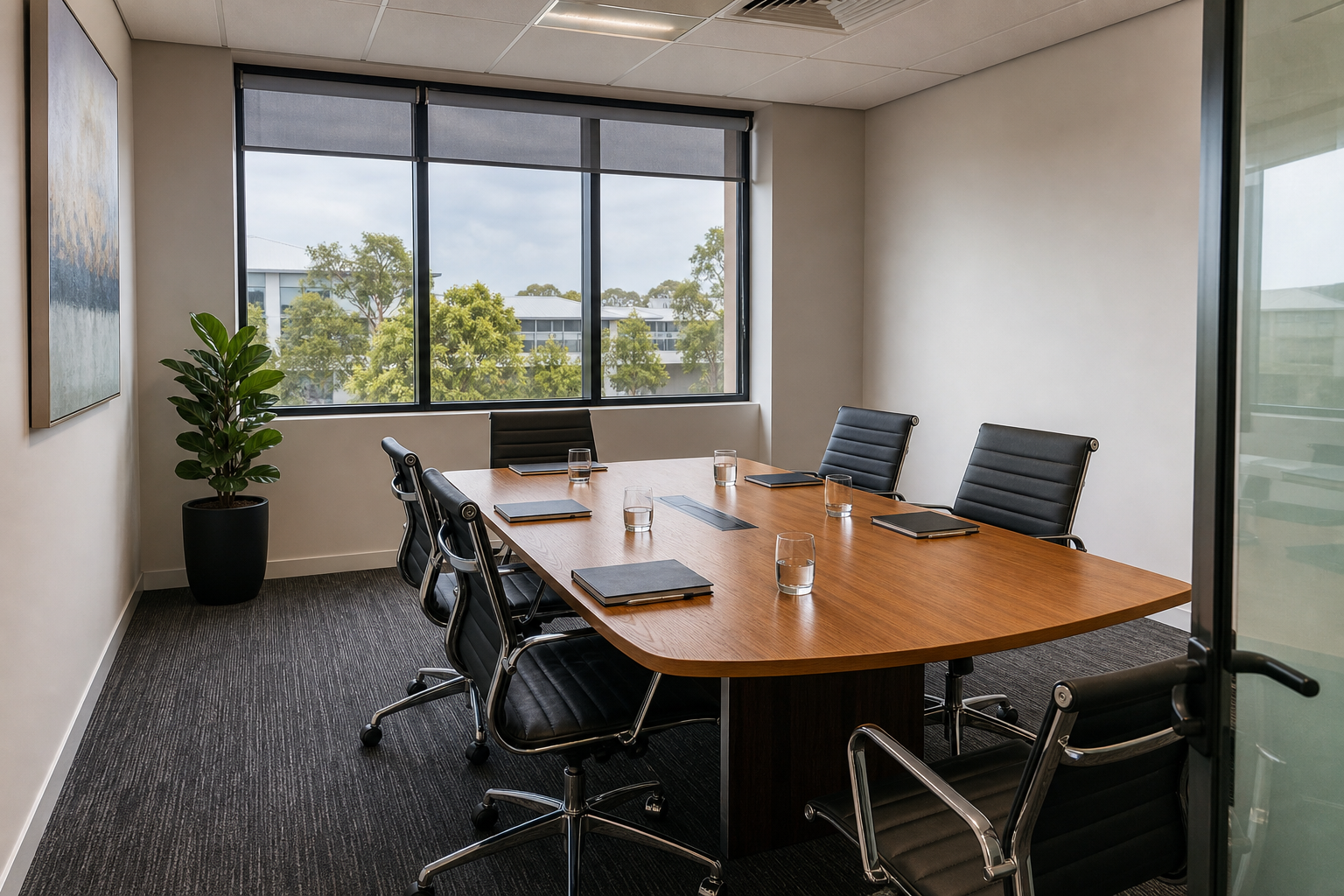 Consulting discussion in a Sydney commercial office